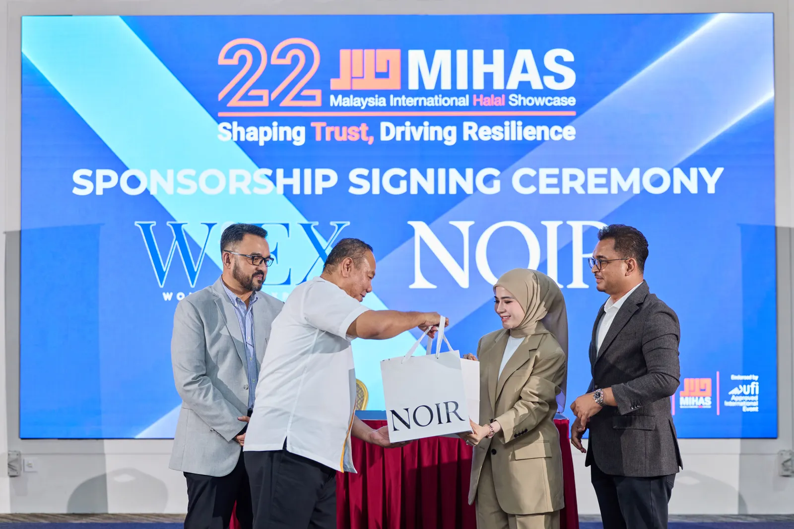 NOIR x MIHAS signing ceremony 4
